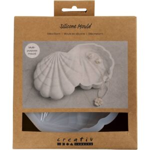 Siliconen Mal Mossel, H: 3 Cm, L: 13,2 Cm, B: 13,3 Cm