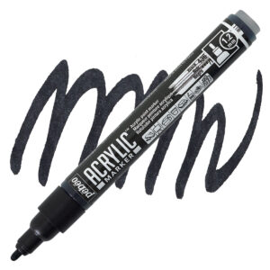 Pebeo Acrylic Decomarker 1,2 Tip Black