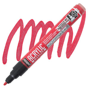 Pebeo Acrylic Decomarker 1,2 Tip Precious Red