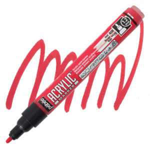 Pebeo Acrylic Decomarker 1,2 Tip Red