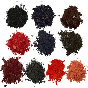 Kaarsenverf Pigment Diverse Kleuren, 10x10 Gr/ 1 Doos
