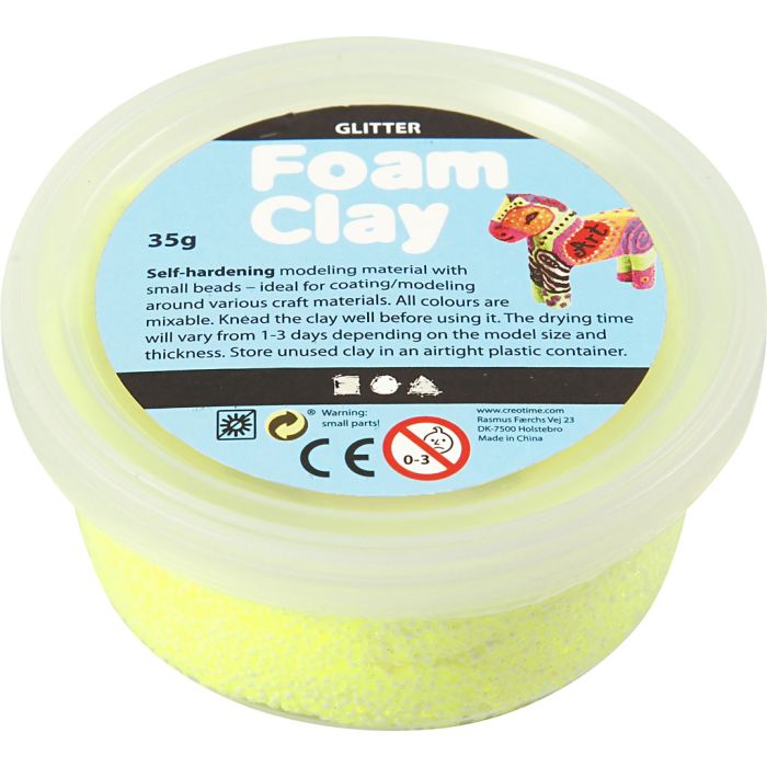 Foam Clay Geel Glitter 35 Gr