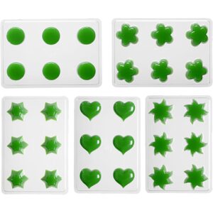 Drijfkaarsen Gietvorm Bloem, Hart, Zon, Ster, Rond