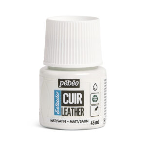 Pebeo Setacolor Leather - Pure White - 45 ml