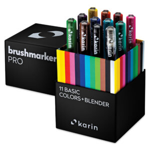 Karin Brushmarker Pro Set Basis Blender 12 stuks