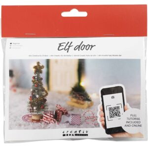 Mini Hobbyset Kabouterdeur Kerstboom