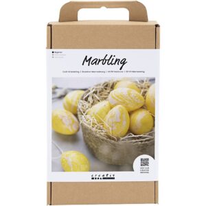 Hobbyset Marmeren, Roze, Geel