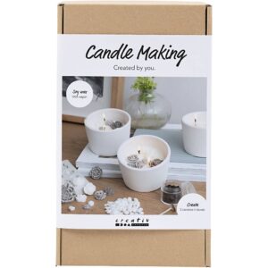 Hobbyset Kaarsen Maken, Roos, Beige, Wit, Crème
