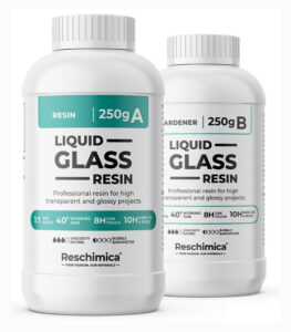 Reschimica Liquid Glass Resin 1 : 1 - 500 + 500 gr