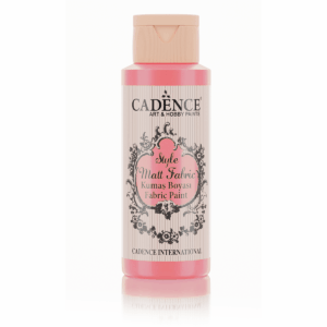 Cadence Style Mat Textiel Verf Suikerroze F639 59ml