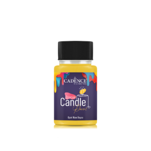 Cadence Opaque Kaarsenverf | Candle Paint Yellow 50 ml - Foamtastic Crafts