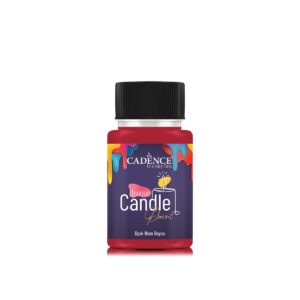 Cadence Opaque Kaarsenverf | Candle Paint Bordeaux 50 ml - Foamtastic Crafts