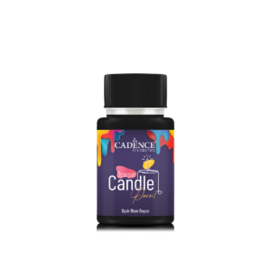Cadence Opaque Kaarsenverf | Candle Paint Black 50 ml - Foamtastic Crafts