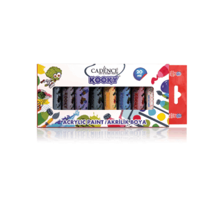 Cadence Kooky acrylverfset 20ml 8 stSET5 8x20ML