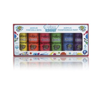 Cadence Kooky Acrylverf Neon Set 6x59ml - Foamtastic Crafts
