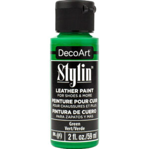 DecoArt Stylin Leather Paint - Green - 59 ml