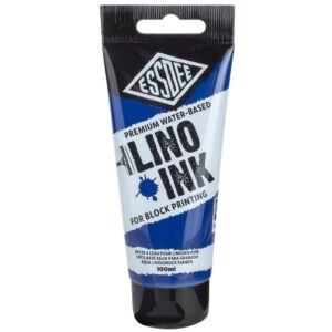 EssDee Block Printing Inkt  – 100ml – BLAUW - Foamtastic Crafts