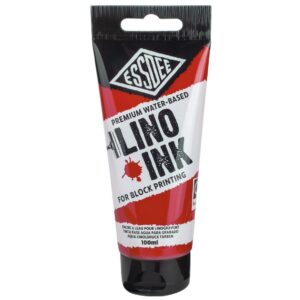 Essdee Block Printing Inkt 100ml Crimson Rood