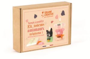 Graine Creative Kaarsen Maken Kneden Set Dieren Totem