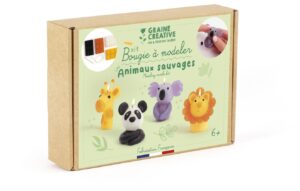 Graine Creative Kaarsen Maken Kneden Set Wilde Dieren