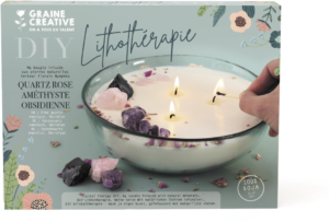 Graine Creative Diy Kit Edelstenen Therapie Kaars Xxl