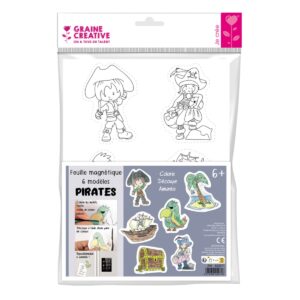 Graine Creative Magneten Kleuren Piraten