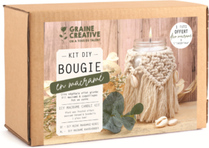 Graine Creative Plantaardige Kaarsen Maken Maken Set Macramé Bohem