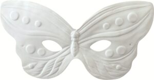 Gc Plastic Masker Vlinder 22x12 Cm