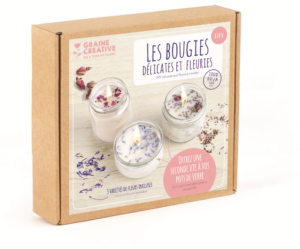 Graine Creative Soja Kaarsen Maken Maken Set Zomerse Bloemen