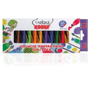 Cadence Kooky Gouache Tempera Verf Set 12x15ml