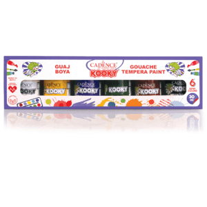 Cadence Kooky Gouache Tempera Verf Set 6x30ml