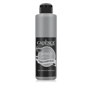 Cadence Hybrid Acrylverf Metallic 500 Ml Silver