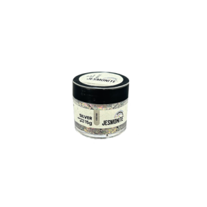 Jesmonite Glitter Chips 30g Zilver