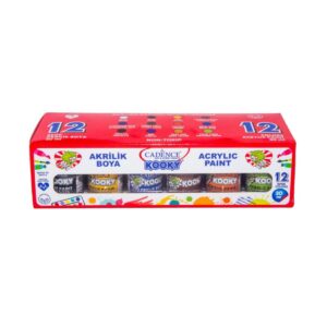 Cadence Kooky Acrylverf Set 12×30 ml - Foamtastic Crafts