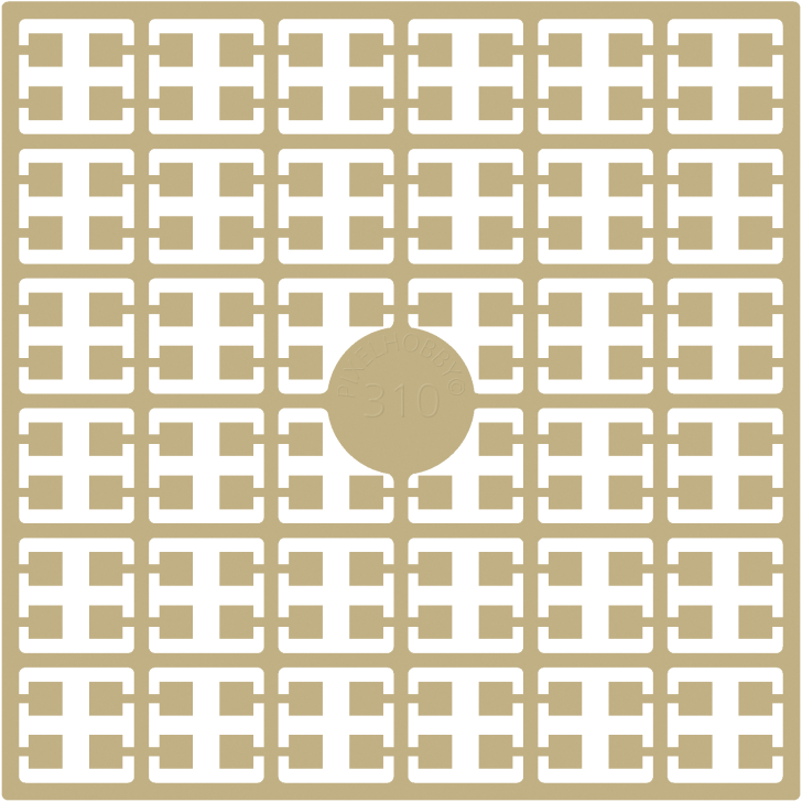 Pixelmatje 310 Katoenbeige