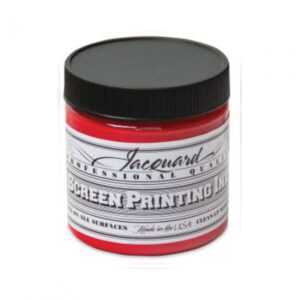 Jacquard Zeefdruk Inkt 118 Ml Fel Rood
