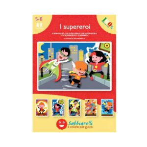 Sabbiarelli Zandschilderen Album Superhelden