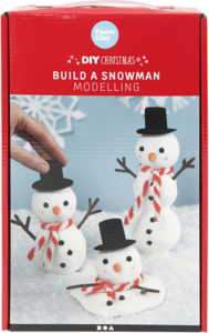 Themaset Build A Snowman Sneeuwpop Foam Clay