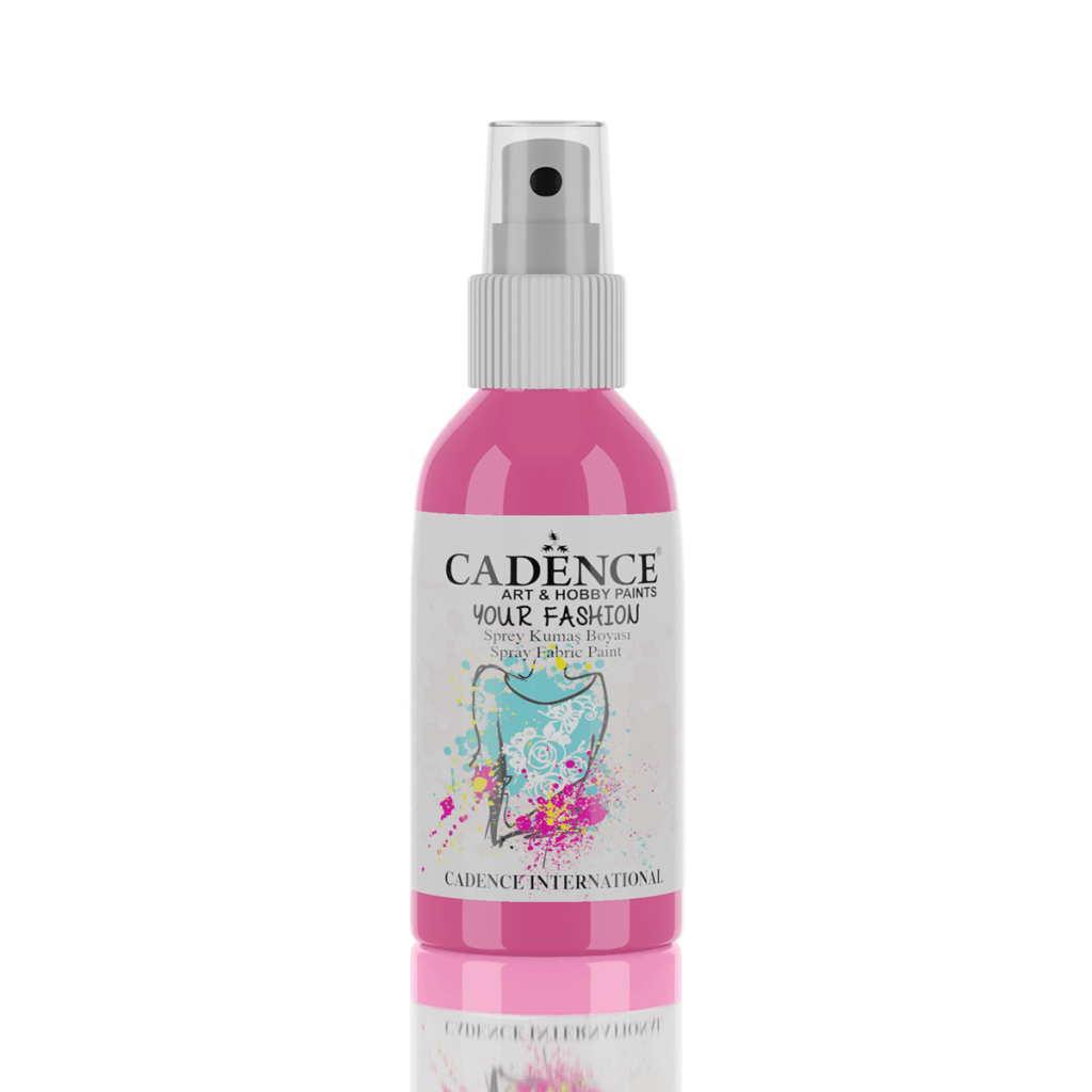 Cadence Your Fashion Spray Textiel Verf Roze 1103 100ml