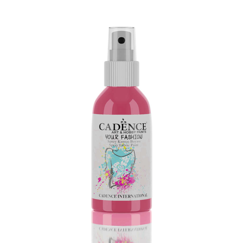 Cadence Your Fashion Spray Textiel Verf Fuchsia 1104 100ml