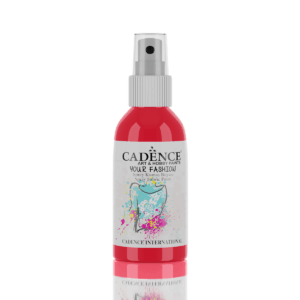 Cadence Your Fashion Spray Textiel Verf Scharlaken Rood 1107 100ml