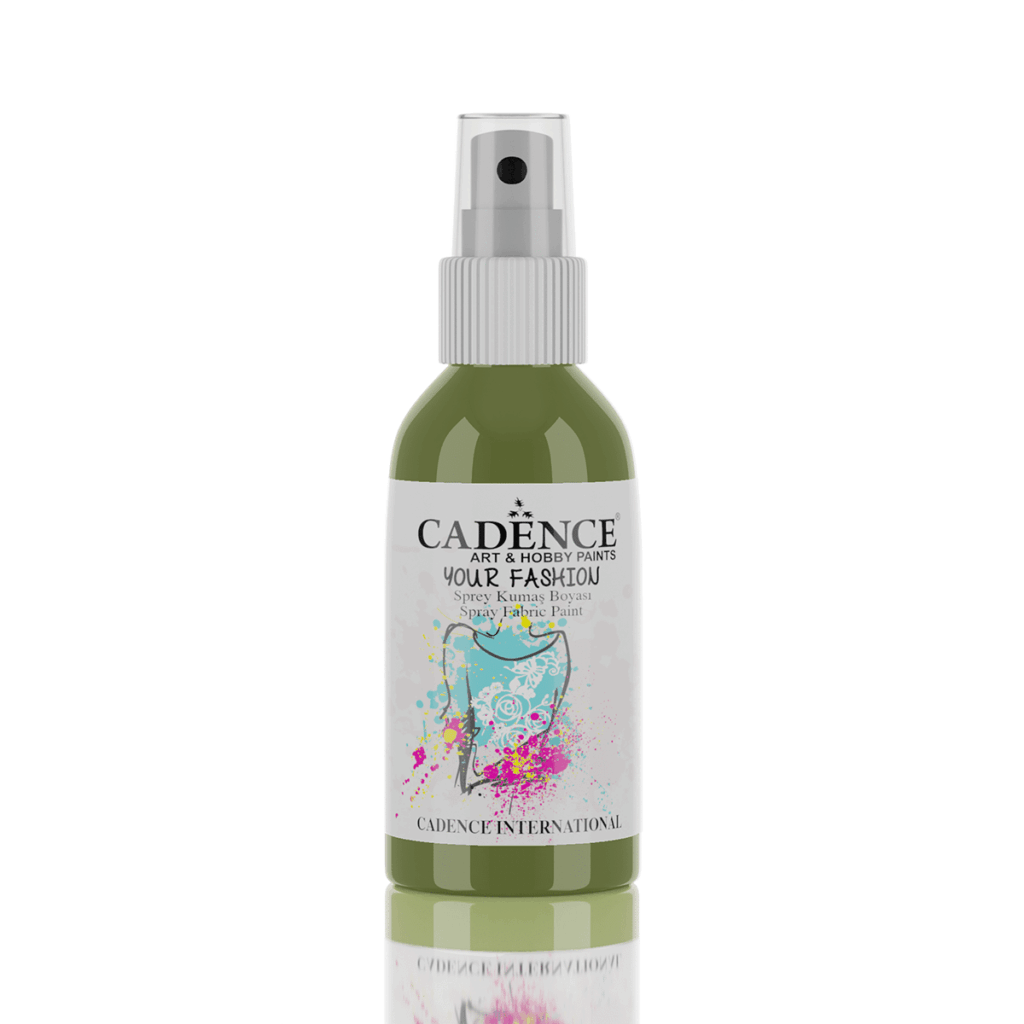 Cadence Your Fashion Spray Textiel Verf Bladgroen 1113 100ml