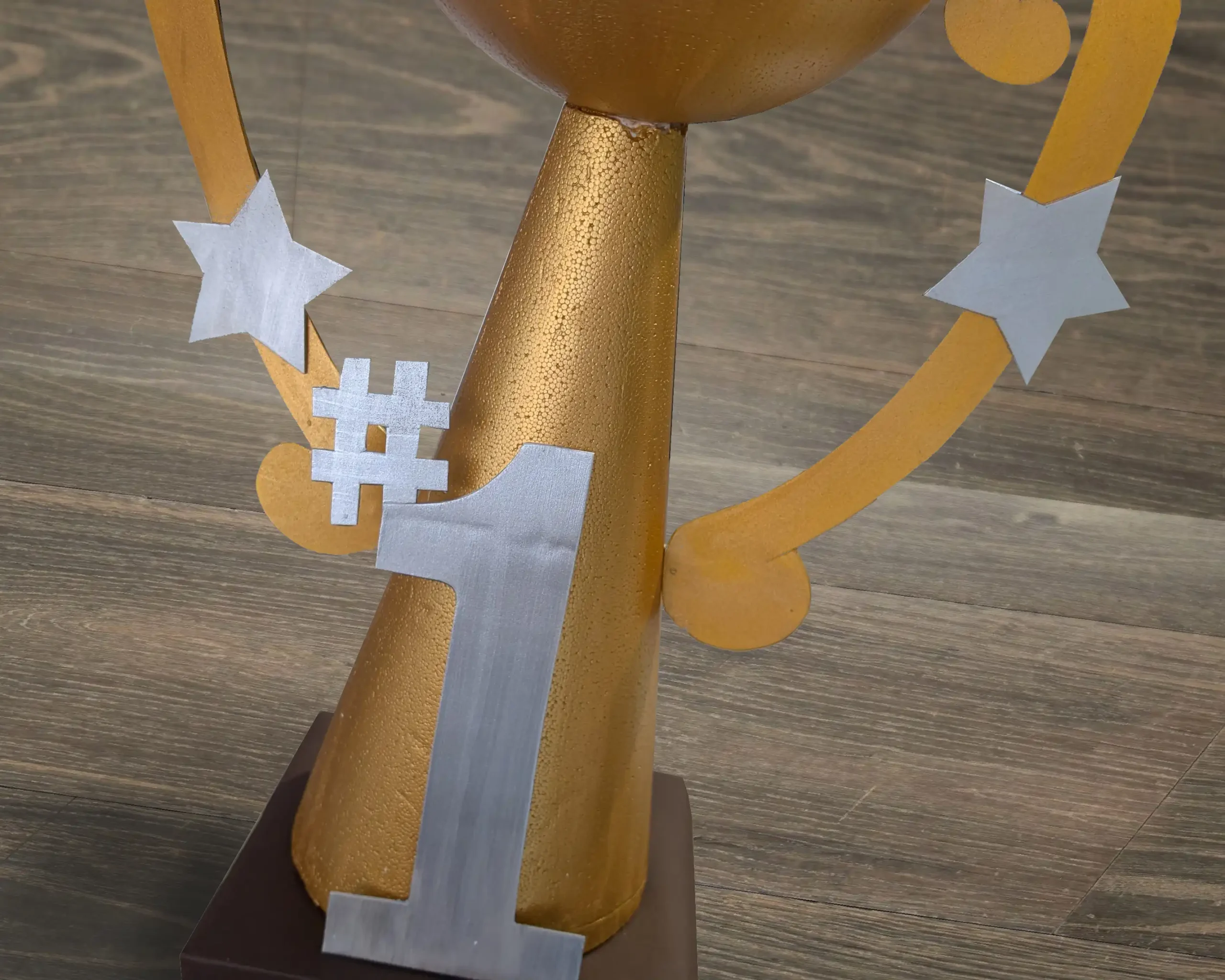 Winner Crafts Sint Surprise: Winner Trofee - Foamtastic Crafts