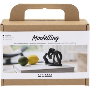 Mini Hobbyset Boetseren Beeldje Zwart