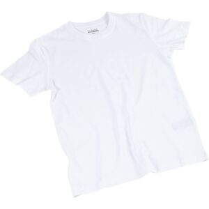T Shirt B: 42 Cm Afm 9 11 Jaar Ronde Hals 145 Gr Wit