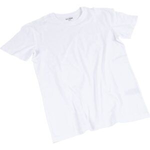 T Shirt B: 44 Cm Afm 12 14 Jaar Ronde Hals 145 Gr Wit