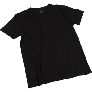 T Shirt B: 44 Cm Afm 12 14 Jaar Ronde Hals 145 Gr Zwart