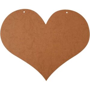 Hart, Afm 50x40 Cm Dikte 5 Mm