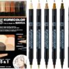 Kurecolor Fine & Brush For Manga Portrait 5+1