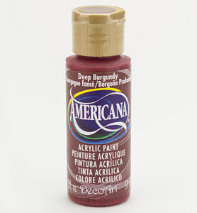 Americana Acrylics 59ml, Deep Burgundy